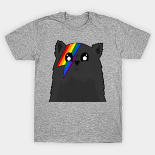 LGBTQ Pride Flag Kitty T-Shirt